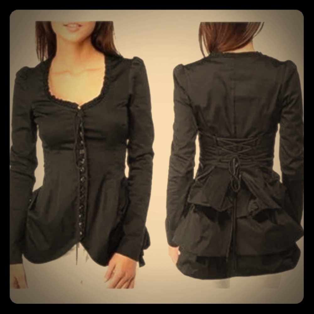 Betsy Johnson Bustle Jacket